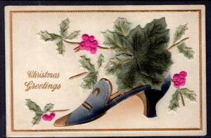 Christmas Greetings Shoe 