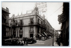 c1910's Sanborns Department Store Buildings Cars RPPC Photo Antique Postcard
