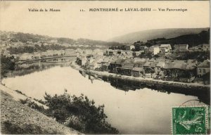 CPA MONTHERMÉ et LAVAL-DIEU - Vue panoramique (135785)