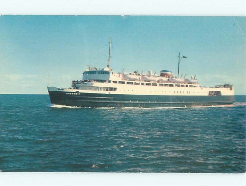 Pre-1980 BOAT SCENE Borden Pei To Cape Tormentine New Brunswick NB AF3934-12