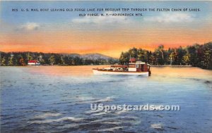 US Mail Boat Landing - Old Forge, New York