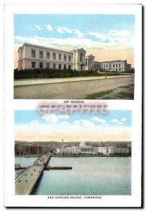 Postcard Old City Hall Old State House Built MIT Cambridge