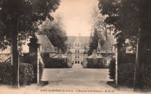 L'Avenue et la Chateau,Azay-le-Rideau,France BIN