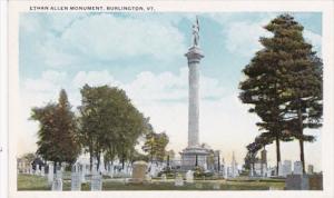 Vermont Burlington Ethan Allen Monument