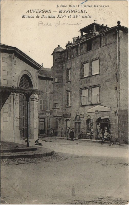 CPA MARINGUES-Maison de Bouillon (46592)