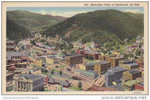 Birds Eye View Of Deadwood South Dakota Curteich