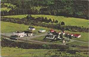 Canada Hillside Lodge Tracadie Nova Scotia Vintage Postcard C198