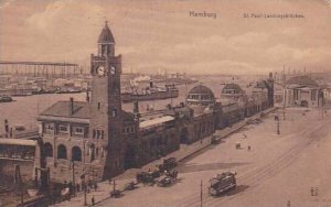 Germany Hamburg St Pauli Landungsbruecken 1921