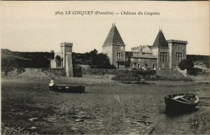 CPA LE CONQUET Chateau dy Cosquiez (143692)