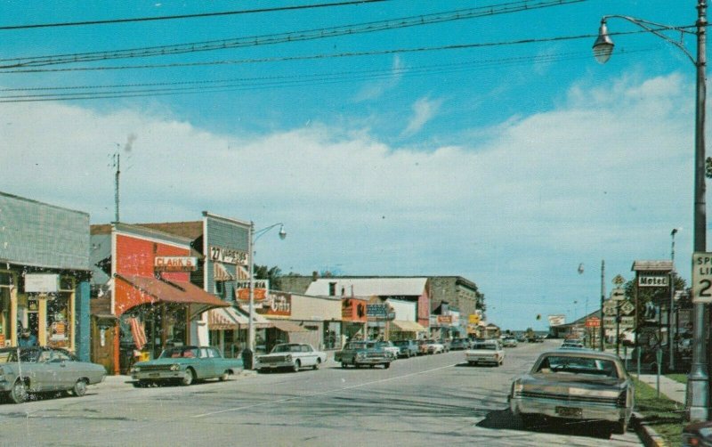 PORT AUSTIN, Michigan, 1950-60s; Main Street