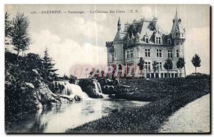 Old Postcard Dauphine Sassenage Le Chateau des Cotes