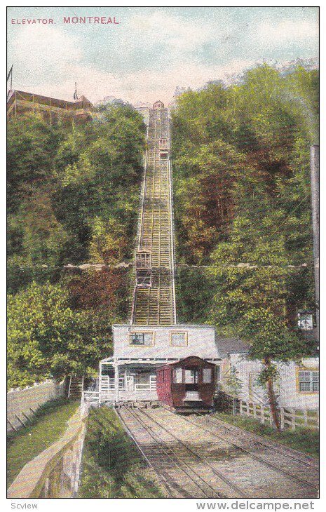 MONTREAL, Quebec, Canada, 1900-1910´s; Elevator