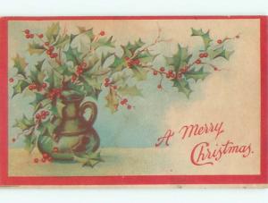 Divided-Back CHRISTMAS SCENE Great Postcard W8598