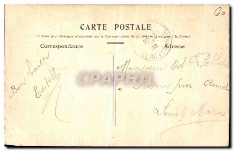 Old Postcard Beauvais Vue Generale Taking St Etienne