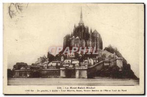 Old Postcard Mont Saint Michel