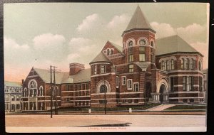 Vintage Postcard 1901-1907 Library, Lawrence, Massachusetts (MA)