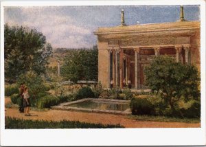 Russia Protective Pavilion House where Stalin was Born Vintage Postcard BS.28