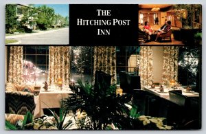 Cheyenne Wyoming~Hitching Post Inn & Restaurant~Vintage Postcard