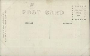 Arbor Vitae WI Shingel Shingle Mill Workers c1910 Real Photo Postcard