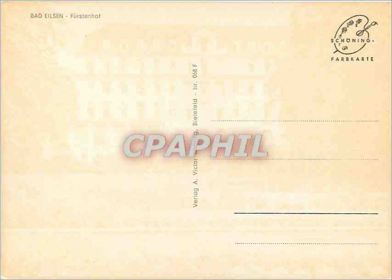 Postcard Modern Furstenhof Bad Eilsen