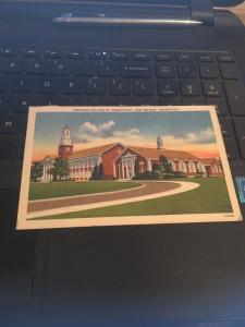 Vtg Postcard: Teachers college of Connecticut, New Britain CT