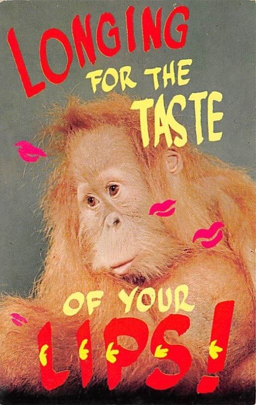 Longing for the taste of your lips Monkey Unused 