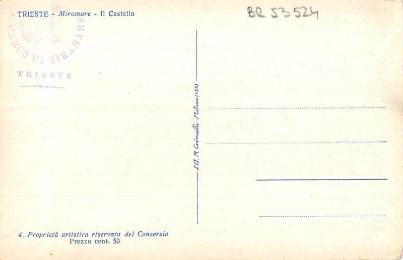 BR53524 Trieste Miramare il catello     Italy