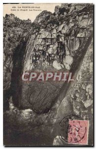 Old Postcard The Pointe Du Raz Plogoff Hell Tunnels