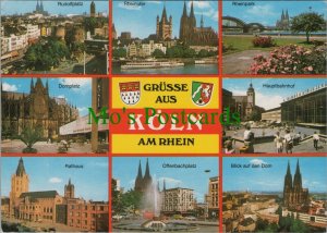 Germany Postcard - Grusse Aus Koln Am Rhein    RRR1122