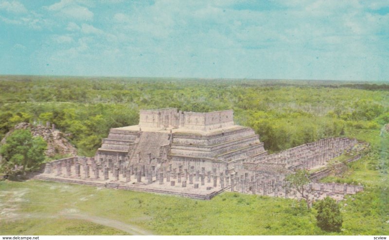 YUCATAN , Mexico , 1950-60s ; Chichen-Itza , Temple of the Warriors