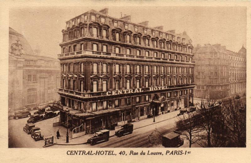CPA Paris 1e (Dep.75) Central Hotel (54571)