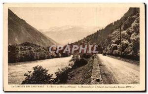 Old Postcard The Circuit Of The Lautaret Bourg Route d & # 39Oisans La Romanc...
