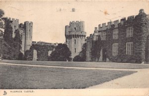 L242 England Warwick Castle vintage postcard