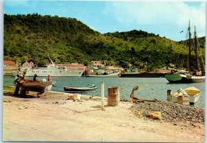 M-23588 View of Gustavia Saint Barthélemy Antilles Françaises