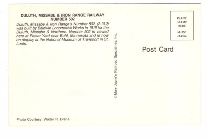 Duluth, Missabe & Iron Range Railway Train, Fraser Yard, Buhl, Minnesota