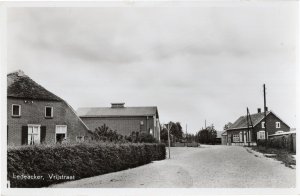 Ledeacker Vrijstraat Holland Rare Real Photo Vintage Postcard