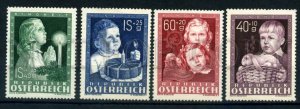 008824 Austria 1949 set CHILDREN MNH #8824