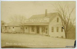 Norwell MA Post Office Store RPPC Postcard