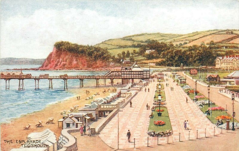 Teignmouth pesplanade pier