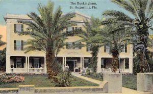 The Buckingham Hotel St Augustine Florida 1910c postcard