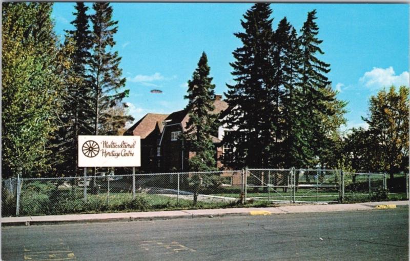 Multicultural Heritage Centre Stony Plain Alberta AB Alta. Unused Postcard D38