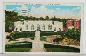 Canada St. Joseph Oratory Montreal  Oratoire St Joseph c1930s Postcard J20