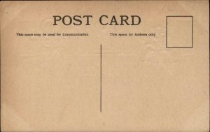 New Year Children Fall Asleep Before Midnight Comic c1910 Vintage Postcard