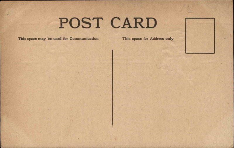 New Year Children Fall Asleep Before Midnight Comic c1910 Vintage Postcard