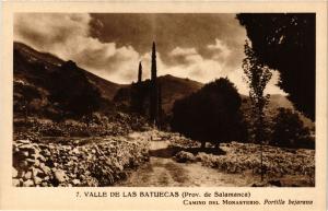 CPA Espagne VALLE DE LAS BATUECAS - Camino del Monasterio. Portilla (303825)