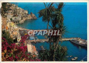 Modern Postcard Amalfi General view