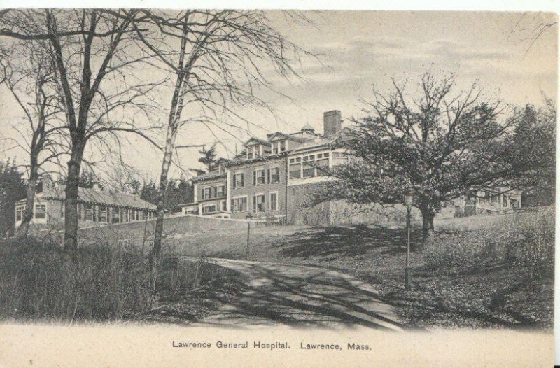 America Postcard - Lawrence General Hospital  Lawrence, Massachusett - Ref 7437A