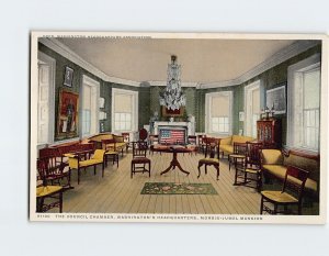 Postcard Council Chamber, Washington's Headquarters, Morris-Jumel Mansion, N. Y.