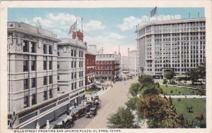 Texas El Paso Mills Street Fronting San Jacinto Plaza