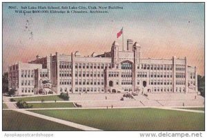 Utah Salt Lake City Salt Lake High School 1912